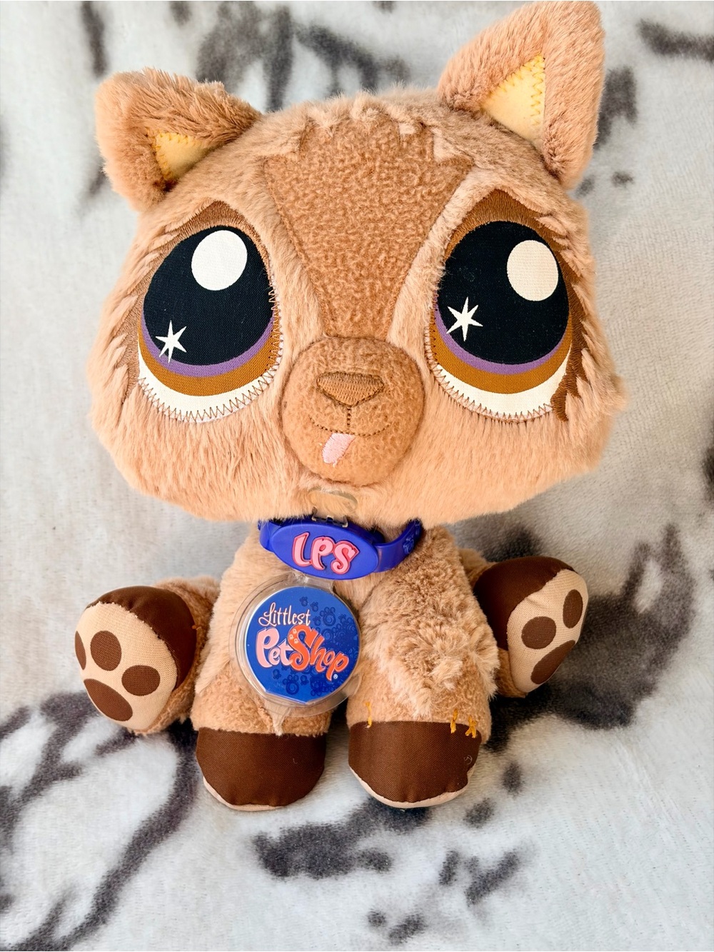 2007 Littlest Pet Shop VIP Pet German Shepard 9”Plush Toy